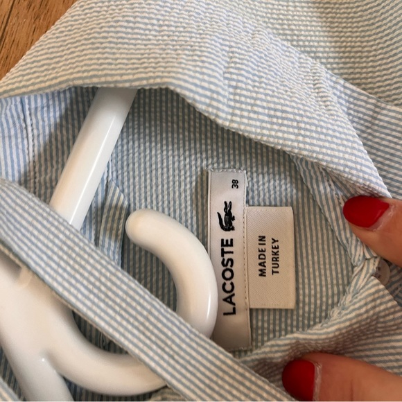 Lacoste belted button down dress - Picture 3 of 4
